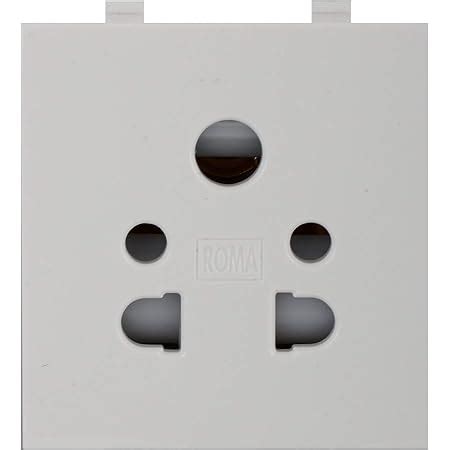 Anchor by Panasonic Roma Plus Modular Polycarbonate 2m 6A 3 Pin Round ...