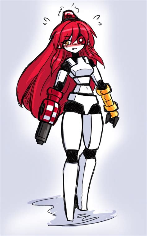 mimi-sentry (original and 1 more) drawn by paul_gq | Danbooru