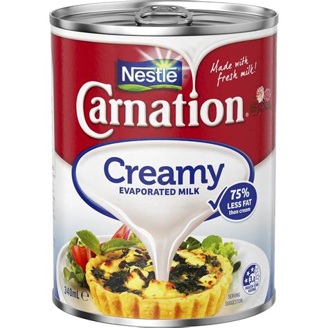 Nestle Carnation Creamy Evaporated Milk 340ml | Woolworths