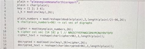 Image result for MATLAB Cipher Hill Encryption