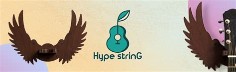 Hype String Guitar Wall Hanger | Wooden Guitar Hanger/Stand - Eagle ...