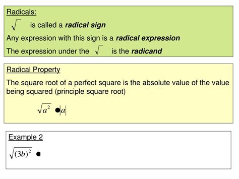 Image result for Radical Example