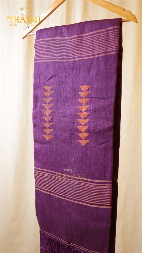 Elite Linen Saree – Thanvi Boutique