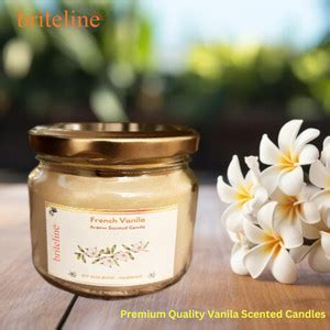 BRITELINE Scented Soy Wax Candle, 500 gm, 40 Hrs|Luxury Aroma Therapy ...
