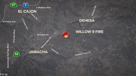 Firefighters respond from ground and air to brush fire burning in ...