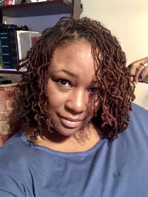 Sisterlocks medium length. #sisterlocks #naturalhair