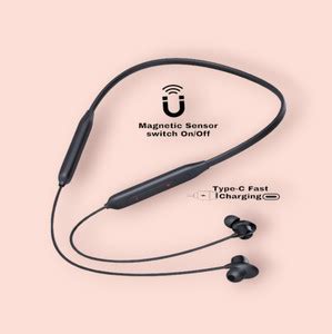 AIZINA 48 Hours Playtime Bluetooth Wireless Neckband Headphones ...