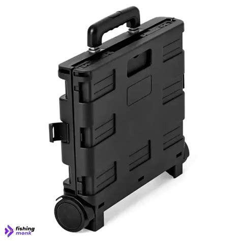 Collapsible Trolley Box - Black – Fishingmonk