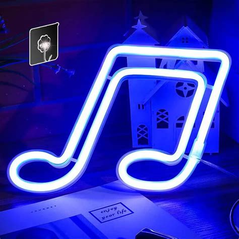 Music Note Neon Sign 的图像结果