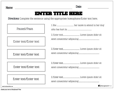 Image result for Homophones Break Brake Worksheet
