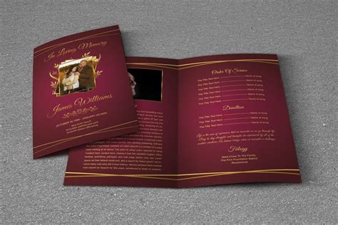 Image result for Funeral Programs Printable