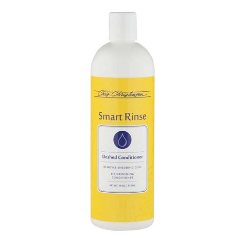 Chris Christensen Smart Rinse De Shed Conditioner for Dogs and Cats ...