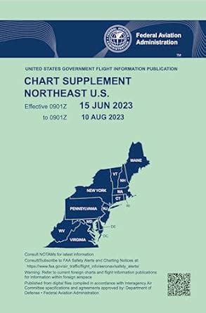 NORTHEAST U.S FAA Chart Supplement Effective 15 JUN 2023 to 10 AUG 2023 ...