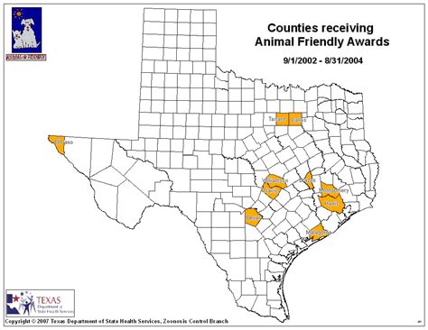 Animal Friendly Fund Distribution | Texas DSHS