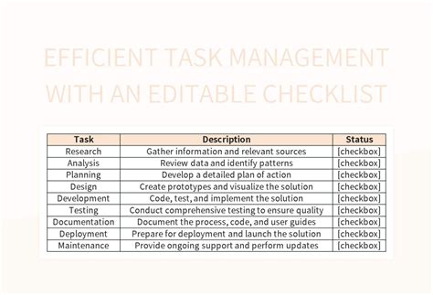 Image result for Task Checklist