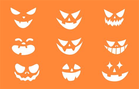 Evil Pumpkin Faces