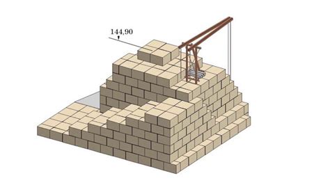 Image result for Cheops-Pyramide Bauweise