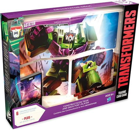 Buy Transformers TCG: Devastator Deck | Ready-to-Play Deck | 46 Cards ...
