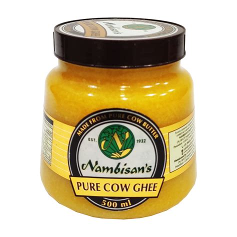 Nambisan's PURE COW GHEE 500ml : Amazon.in: Grocery & Gourmet Foods