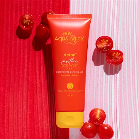 Detan Face Wash for Removes Tan & Brightens 100ml- Aqualogica