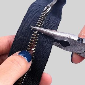 HASTHIP® Zipper Repair Kit 13 Sets Metal Retainer Insertion Pins ...