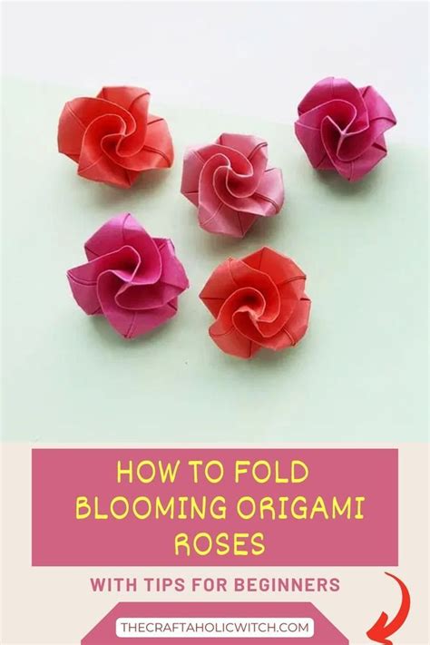 Image result for Origami Rose Tutorial