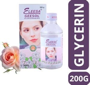 ELEESA GEESOL Glycerin 200g Price in India - Buy ELEESA GEESOL Glycerin ...
