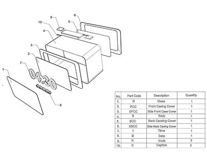 Image result for Product Exploded-View