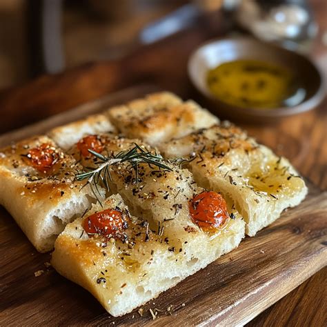 Classic Focaccia Bread Recipe with Rosemary & Olive Oil ...