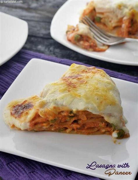Veg Lasagne with Paneer recipe   Indian Vegetarian Recipes  