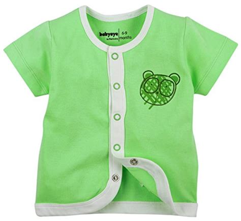 Short Sleeves Front Open Tee Pack of 3 - Multi Coloured (9-12 Months ...