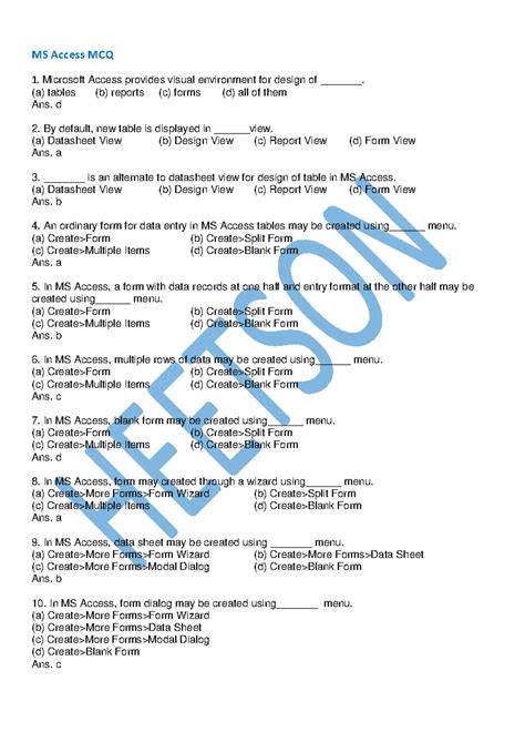 COPA Practical Exam Question Paper 2020 & 2014 (Revised) - Studocu