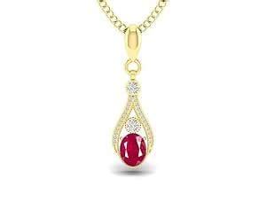 LMDPRAJAPATIS Certified 7.25 Ratti / 6.90 Carat Ruby Manik Ashtadhatu ...
