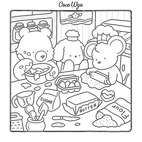 Coco Wyo Coloring Pages Cozy Friends