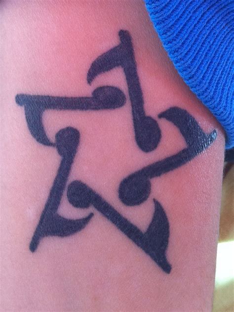 Image result for Music Note Tattoo Designs