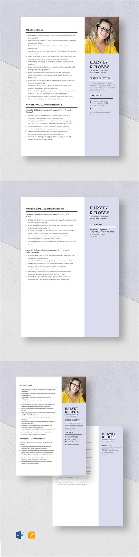 Image result for Computer Program Examples for Resume