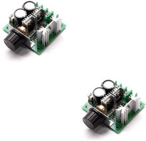 Flyrobo (2 pc) 12-40V 10A DC Motor PWM Speed Controller Board Module ...