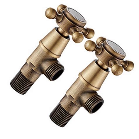 Buy MCLYJ Toilet Trouble Angle Valve, 2-Way Shower Arm Diverter ...