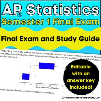 Image result for AP Statistics Study Guide PDF