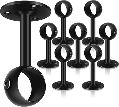 Amazon.com: BSAOCRT 8 Pack Heavy Duty Stainless Steel Black Ceiling ...