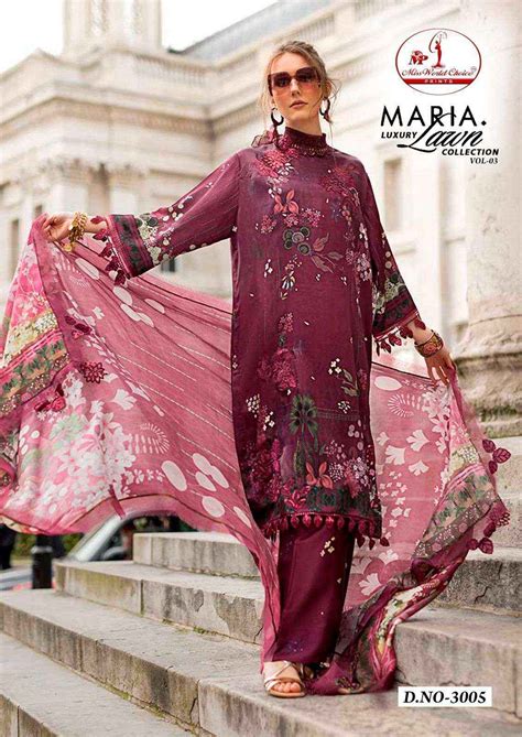 Miss World Choice Maria Lawn Vol 3 Wholesale - Pakistani Suits