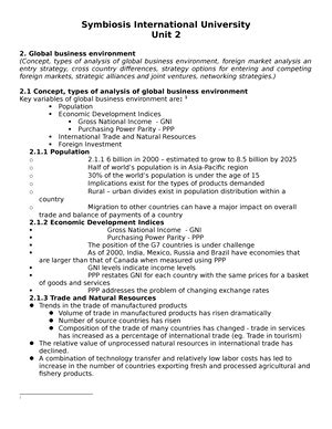 Strategic Management 2 - Symbiosis International University Program ...
