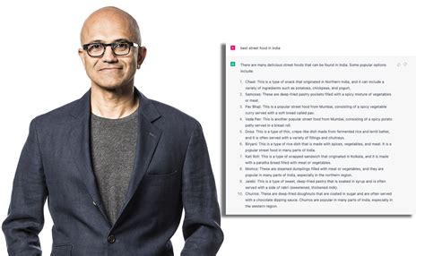 Satya Nadella Asked ChatGPT The Best Street Food In India And Here Are ...