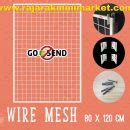 RAM BINGKAI WIREMESH 80×120 CM + H5 WALL PUTIH | Jual Rak Minimarket ...