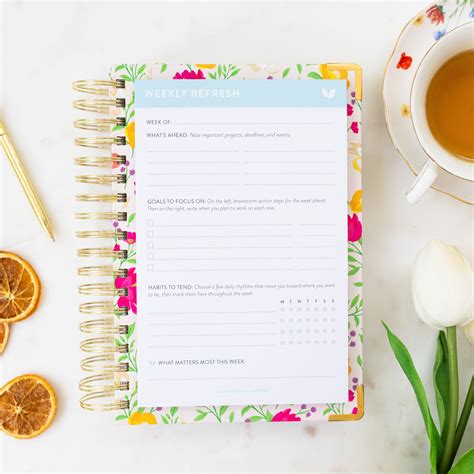 Weekly Refresh Notepad - 5.5 x 8.5 – Cultivate