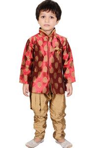 TINY TOON Embroidered Sherwani Price in India - Buy TINY TOON ...