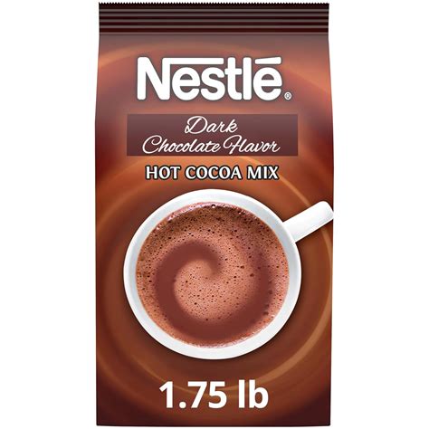 Amazon.com : Nestle Hot Chocolate Mix, Dark Chocolate Flavor Hot Cocoa ...