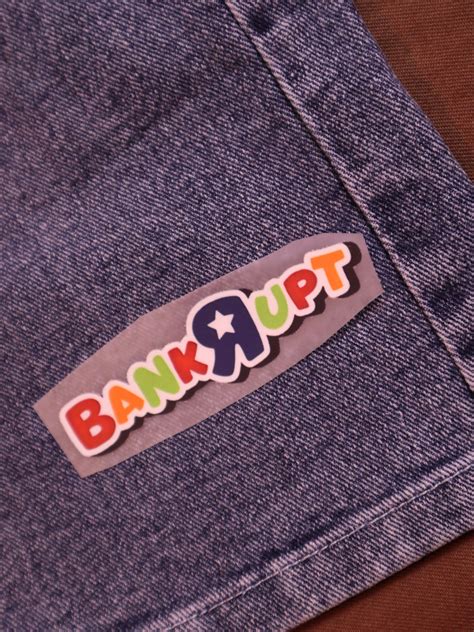 Bankrupt | Iron-on Patch | Moodvertising – Slap That Patch