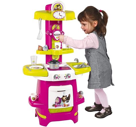 Shop Masha And The Bear Smoby Masha Cooky Kitchen Kitchen Sets ...
