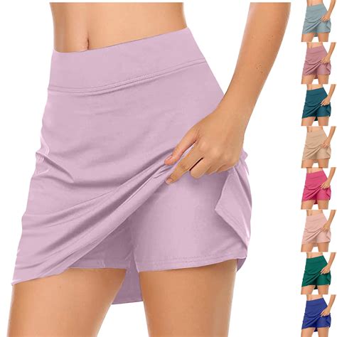 Aboser Women's Active Skorts High Waisted Golf Tennis Skirts for Women ...